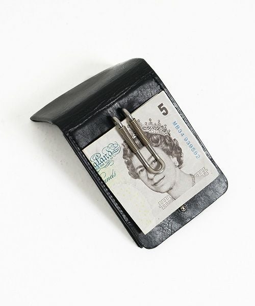 EDROBERTJUDSON.エドロバートジャドソン.coil spring money clip & coin case[B01X CO-08 / 05.BLACK]