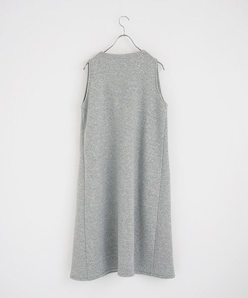 Mochi / home&miles.モチ / ホーム＆マイルズ.v-neck one piece [top grey merange]