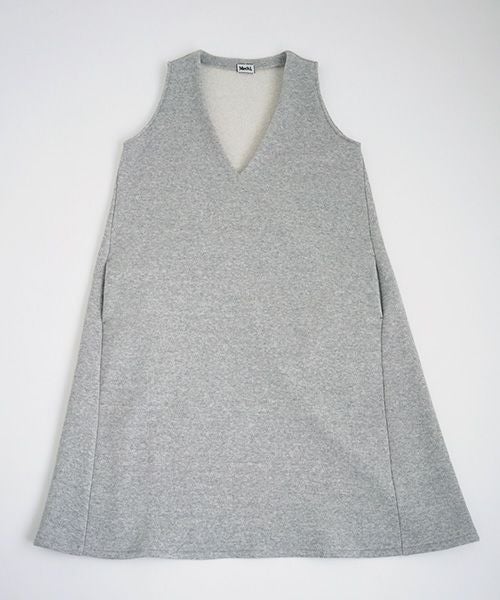 Mochi / home&miles.モチ / ホーム＆マイルズ.v-neck one piece [top grey merange]
