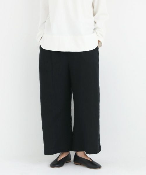 Mochi / home&miles.モチ / ホーム＆マイルズ.wide pants [black・]