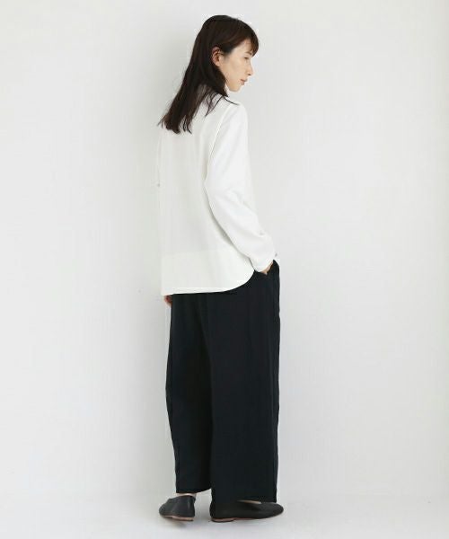 Mochi / home&miles.モチ / ホーム＆マイルズ.wide pants [black・]