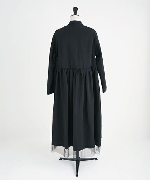 Mochi / DRESSING .coat dress[black]