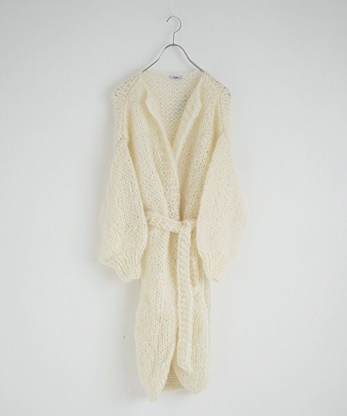 Maiami/マイアミ.Mohair Coat.[MMO 21290/B・Creme]