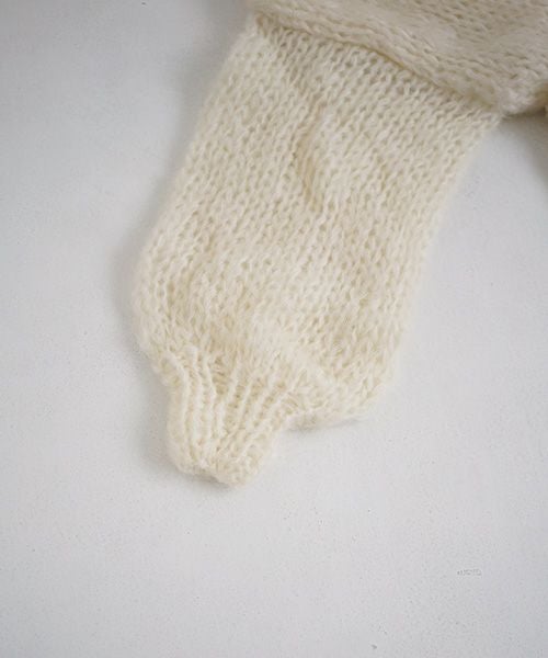 Maiami/マイアミ.Mohair Coat.[MMO 21290/B・Creme]