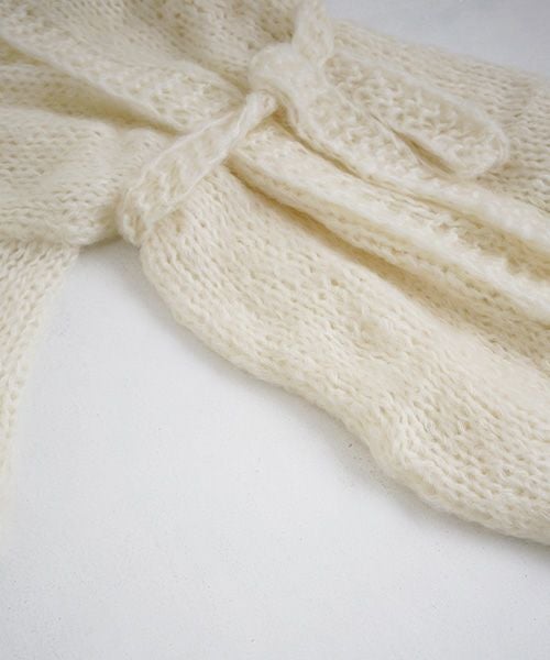 Maiami/マイアミ.Mohair Coat.[MMO 21290/B・Creme]