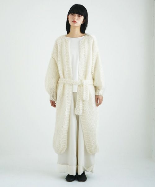 Maiami/マイアミ.Mohair Coat.[MMO 21290/B・Creme]