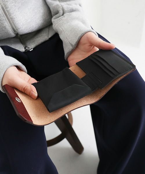 macromauro マクロマウロ.WORDING WALLET [BURGUNDY]_