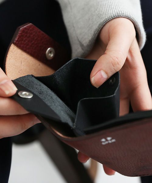 macromauro マクロマウロ.WORDING WALLET [BURGUNDY]_