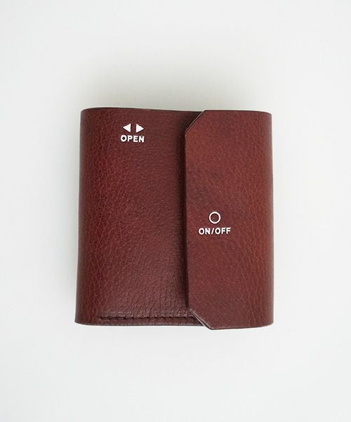 macromauro マクロマウロ.WORDING WALLET [BURGUNDY]_
