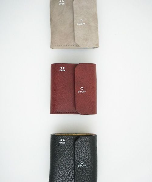 macromauro マクロマウロ.WORDING WALLET [BURGUNDY]_