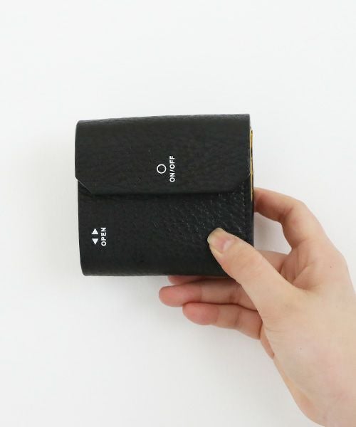 macromauro マクロマウロ WORDING WALLET [BLACK]_