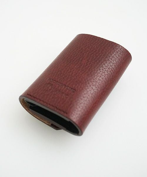 macromauro マクロマウロ.WORDING WALLET MINI [BURGUNDY]_
