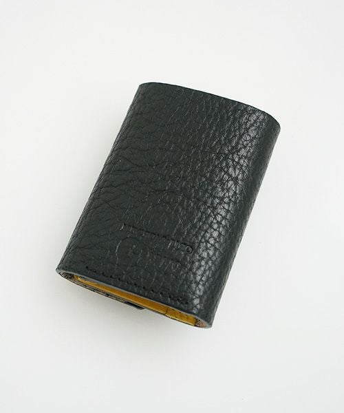 macromauro マクロマウロ.WORDING WALLET MINI [BLACK]_