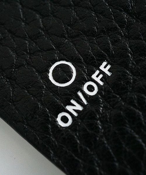 macromauro マクロマウロ.WORDING WALLET MINI [BLACK]_