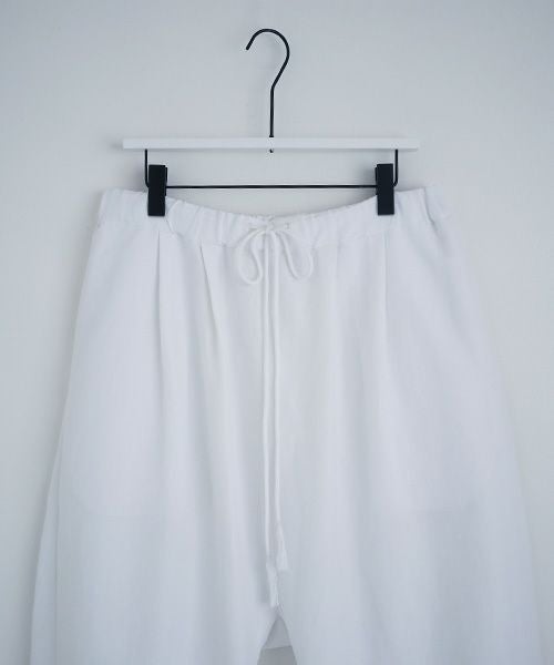 VUy.ヴウワイ.wide short pants vuy-s12-p02[WHITE]_
