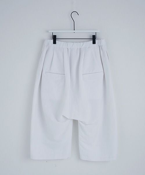 VUy.ヴウワイ.wide short pants vuy-s12-p02[WHITE]_