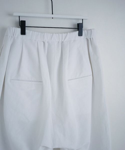 VUy.ヴウワイ.wide short pants vuy-s12-p02[WHITE]_