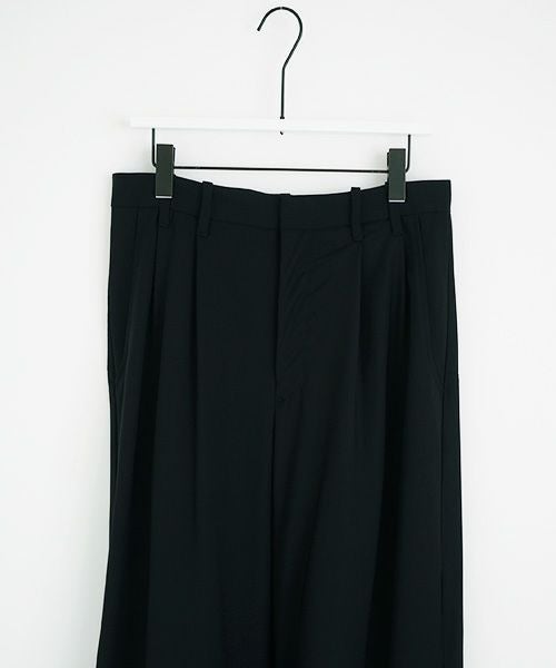 VUy.ヴウワイ.box slit psnts vuy-s12-p03[BLACK]