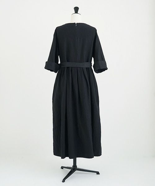 Mochi.モチ.belt dress [ms21-op-03/sumi/sa]