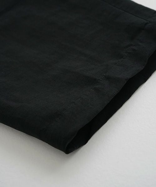 Mochi.モチ.wide tapered pants. [ms21-p-01/black]