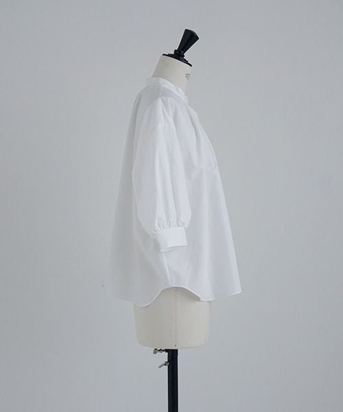 Mochi.モチ.gather blouse[ms21-b-01/white]