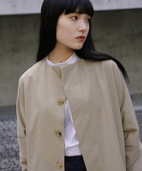 Mochi.モチ.spring coat_.[ms21-co-01/beige]