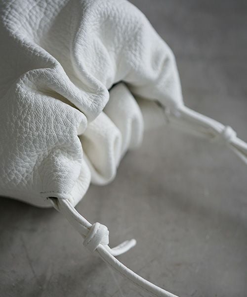 Mochi.モチ.drawstring bag (s) [ma-pro-01-/white]