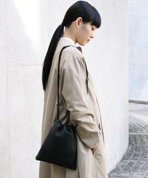 Mochi.モチ.drawstring bag (s) [ma-pro-01-/black]