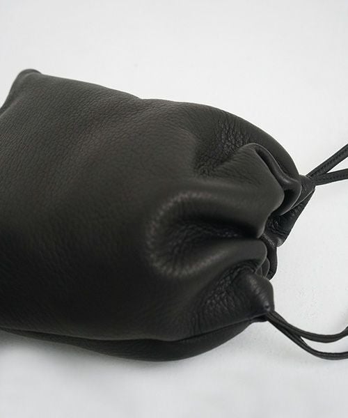 Mochi.モチ.drawstring bag (s) [ma-pro-01-/black]