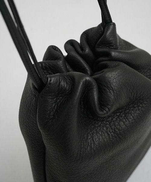 Mochi.モチ.drawstring bag (s) [ma-pro-01-/black]