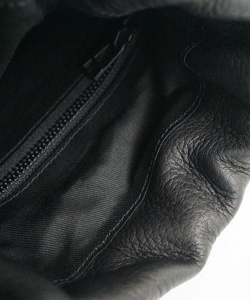 Mochi.モチ.drawstring bag (s) [ma-pro-01-/black]