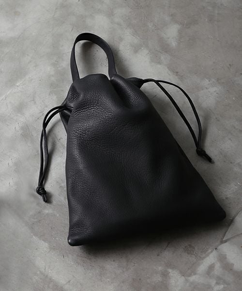 Mochi モチ drawstring bag (m) [ma-pro-01-/black]