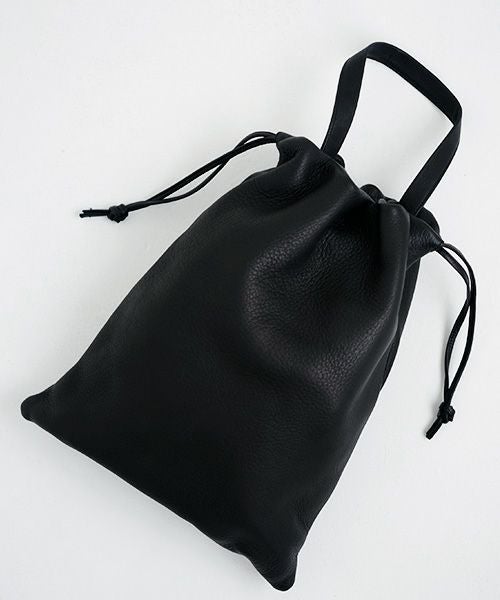 Mochi モチ drawstring bag (m) [ma-pro-01-/black]