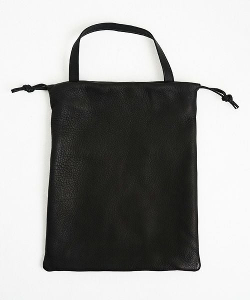 Mochi モチ drawstring bag (m) [ma-pro-01-/black]