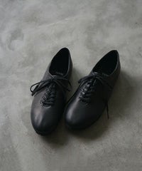 Mochi.モチ.leather sneakers [ma-pro-04-/black]