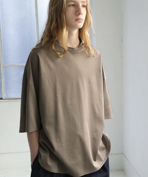 VU.ヴウ.basic t-shirt vu-s12-t08[LIGHT BROWN]_