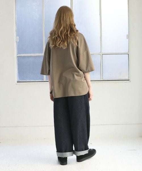 VU.ヴウ.basic t-shirt vu-s12-t08[LIGHT BROWN]_