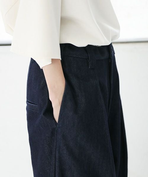 VU.ヴウ.knee wide pants vu-s23-kp09[DEEP BLUE]