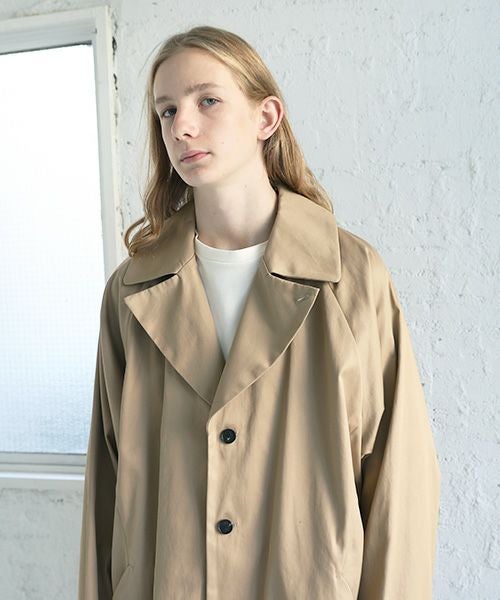 VU.ヴウ.wide coat vu-s12-b15[BEIGE]