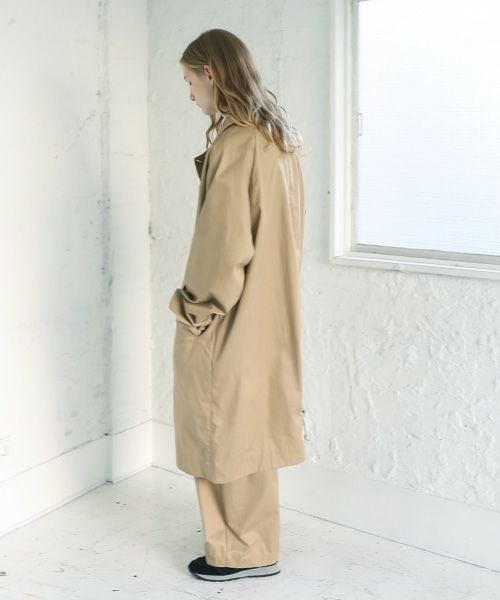 VU.ヴウ.wide coat vu-s12-b15[BEIGE]