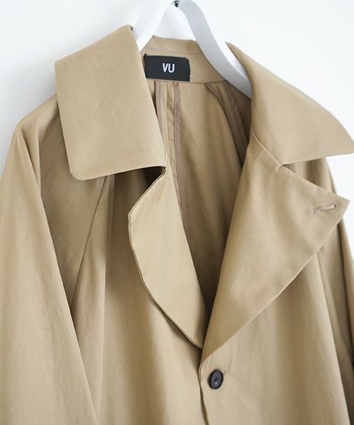 VU.ヴウ.wide coat vu-s12-b15[BEIGE]