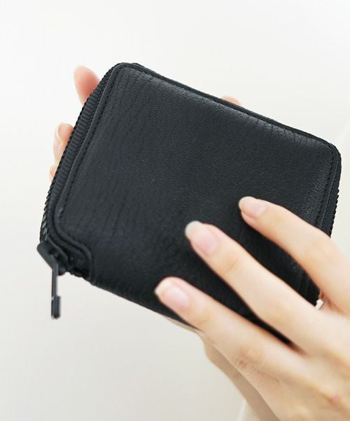 macromauro×Palm maison.マクロマウロ×パームメゾン.【別注】original goat wallet[black]_