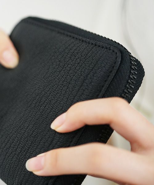 macromauro×Palm maison.マクロマウロ×パームメゾン.【別注】original goat wallet[black]_