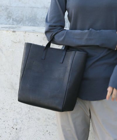 nejicommu.ネジコミュ.SMALL TOTE [BLACK]_