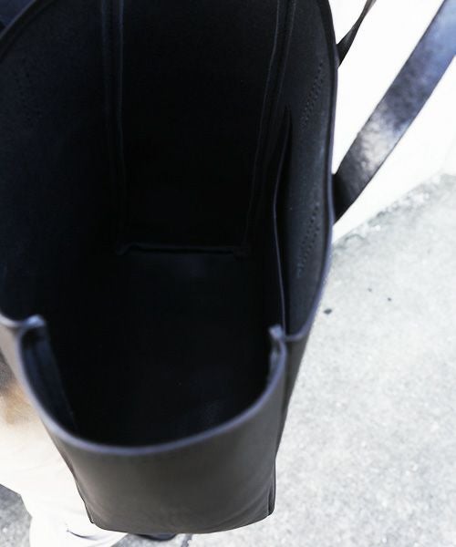 nejicommu.ネジコミュ.SMALL TOTE [BLACK]_