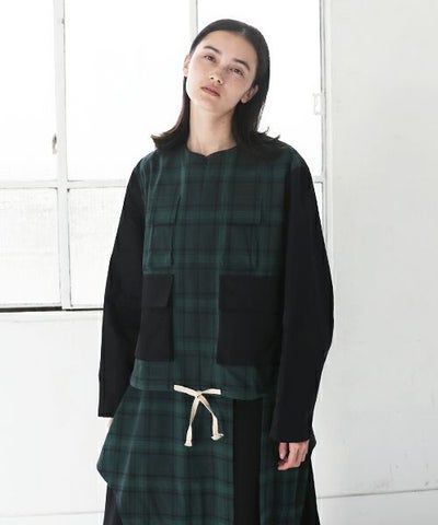 ohta オオタ.check short jacket [jk-46C]