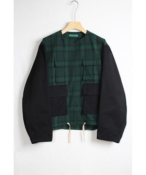 ohta - ohtaチェックジャケット ohta オオタ check short jacket [jk-46C]