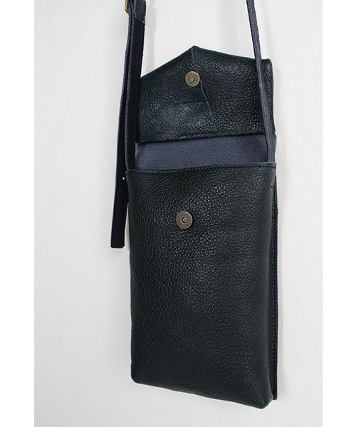 ohta オオタ.navy slim letter bag  [ac-21N4]