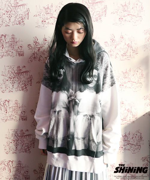 AHCAHCUM あちゃちゅむ シャイニングフーディー [01-211-8601/01白]