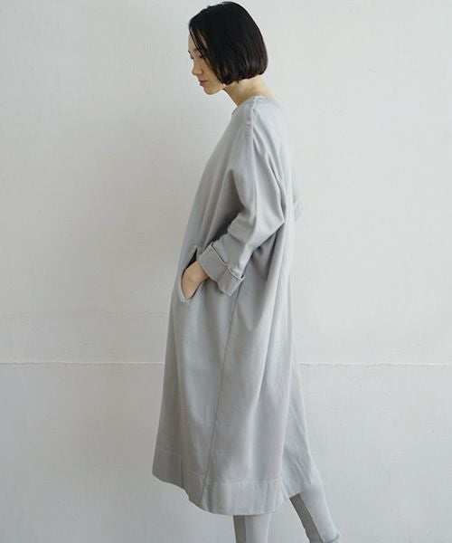 Mochi / home&miles.モチ / ホーム＆マイルズ.dolman one piece [grey fog]